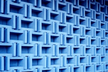 Mavi arka plan kentsel geometri desen