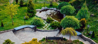 Güzel Park peyzaj tasarımı.