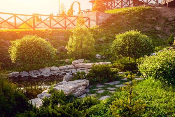 Güzel Park peyzaj tasarımı.