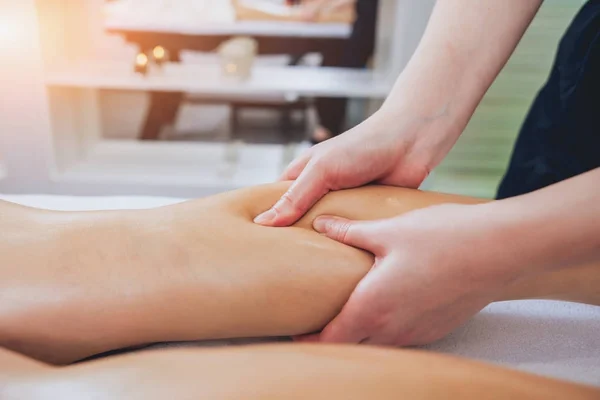 Détente Spa Massage Des Jambes — Photo