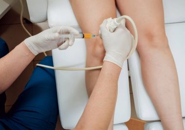 Dizin ultrason güdümlü trombosit zengini plazma enjeksiyonu