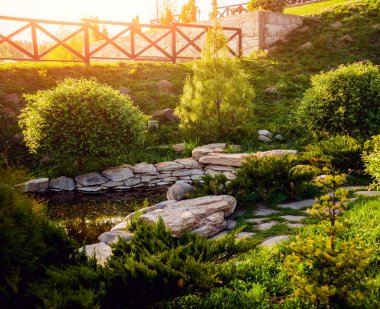 Güzel Park peyzaj tasarımı.