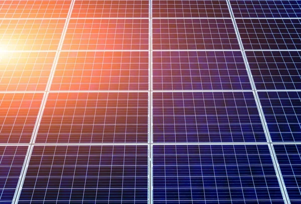 Textura Paneles Solares Fuente Electricidad Alternativa — Foto de Stock