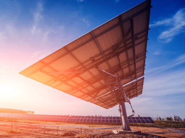 Солнечные Батареи Фотоэлектрические Альтернативные Источники Электроэнергии — стоковое фото