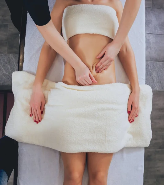 Relaxar Spa Massagem Corporal — Fotografia de Stock