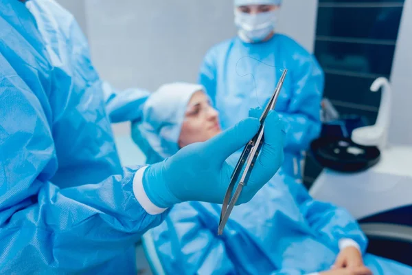 Tratamento Perda Dentária Tecnologias Dentárias Modernas — Fotografia de Stock