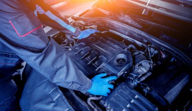 Motor sıcaklık ölçüm, araba servisi için elinde Kızılötesi Lazer termometre