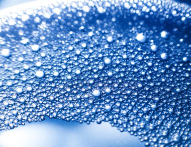 Renkli sabun ve su kabarcıkları. Soyut arkaplan.