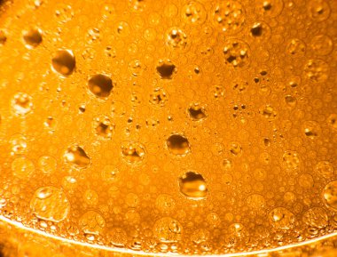 Renkli sabun ve su kabarcıkları. Soyut arkaplan.