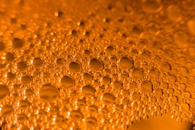 Renkli sabun ve su kabarcıkları. Soyut arkaplan.