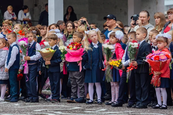 Pierwszy w września-dzień wiedzy w Rosji. — Zdjęcie stockowe