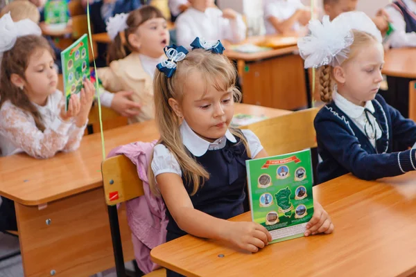 1 сентября - день знаний в России . — стоковое фото