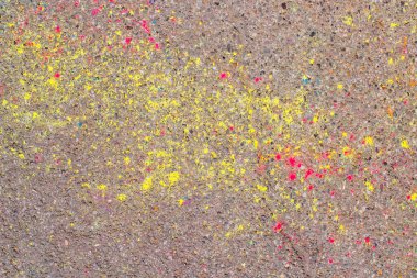 Arka zemin renkli Holi Tozu