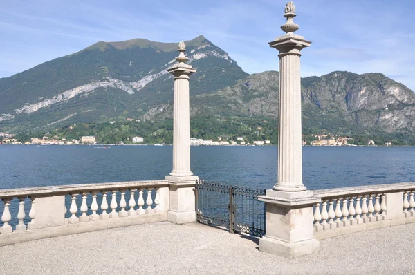 Portão para o lago Como Itália — Fotografia de Stock