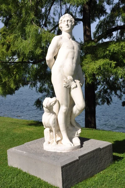 Statue in a garden — Stock Photo, Image