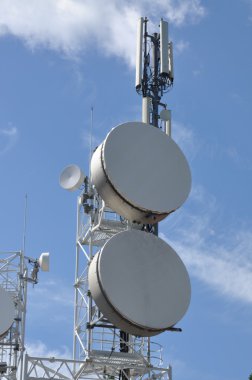 antenler ile telekomünikasyon mast