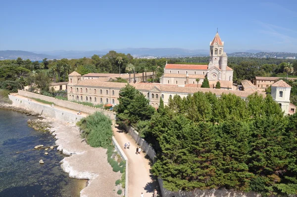 Lrins 修道院フランスの修道院 — ストック写真