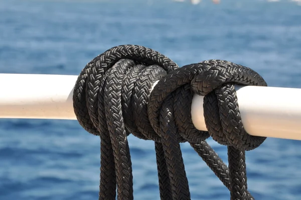 Close Up of boat rope — Stock Photo, Image