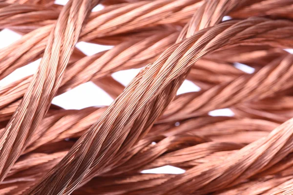 Copper wire industry — Stock Photo, Image