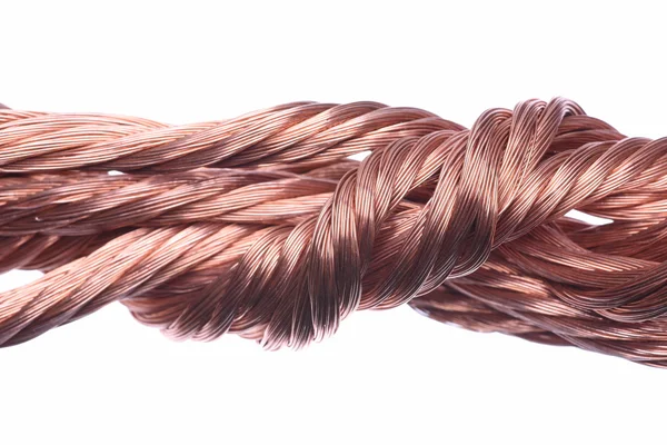 Copper wire industry — Stock Photo, Image