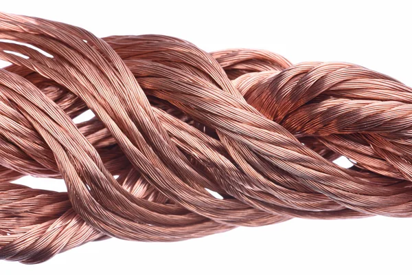 Indústria de fios de cobre — Fotografia de Stock
