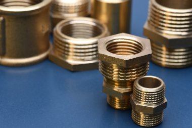 Su ve gaz için pirinç parçaları