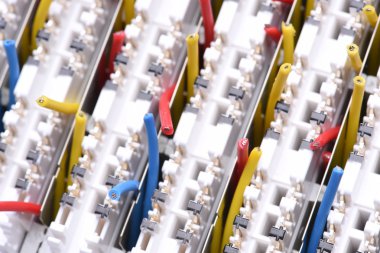 IP geçiş panosu bölmesi teller