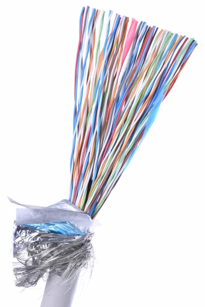 Cable of telecommunication network — Stock Photo, Image