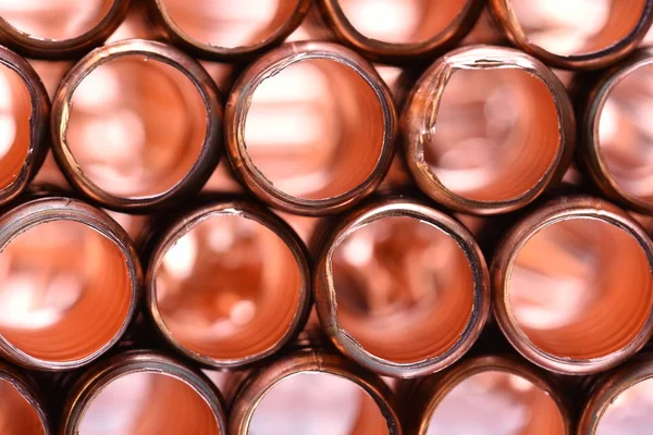 Copper pipe Scrap — Stock Photo, Image