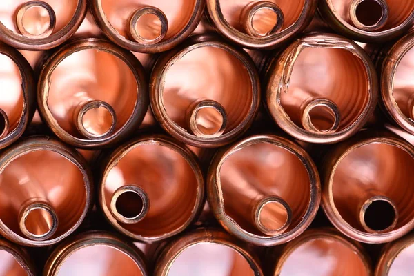 Copper pipe Scrap — Stock Photo, Image