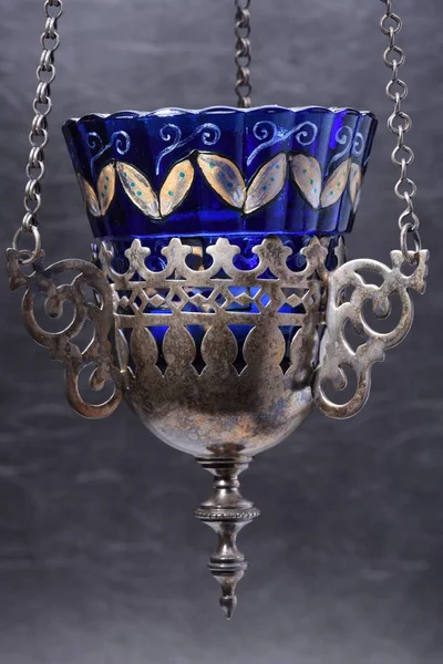 아트 성 례의 오일 램프 Lampada — 스톡 사진