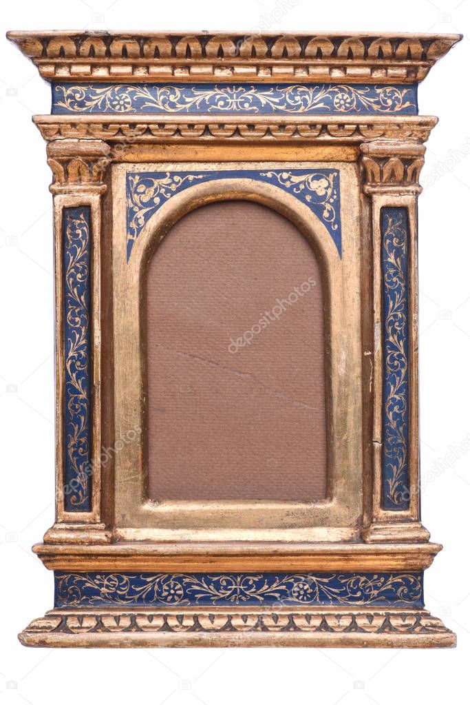 Antique Gold Wood Frame in the Florentine style