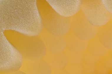 Arka plan olarak akustik köpük yakın çekim