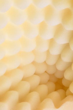 Akustik köpük yakın çekim