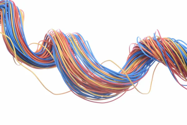 renkli elektrik kabloları