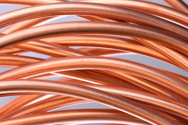 Fio de cobre isolado — Fotografia de Stock