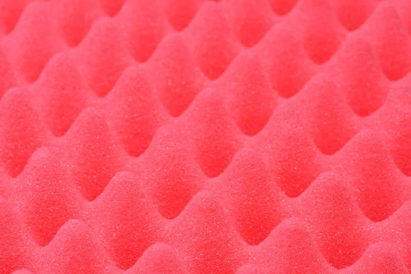 Red acoustic foam abstract — Stock Photo, Image