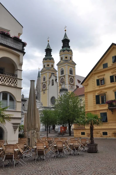 Brixen miasto na północy Włoch — Zdjęcie stockowe