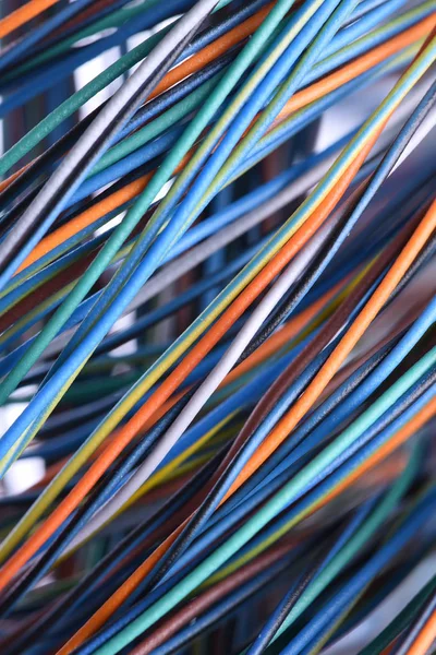 Colored Wires as background — Stock Photo, Image