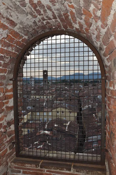 Eski şehirde Lucca bir çerçeve — Stok fotoğraf