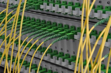 Fiber kablo ile optik Dağıtım panoları