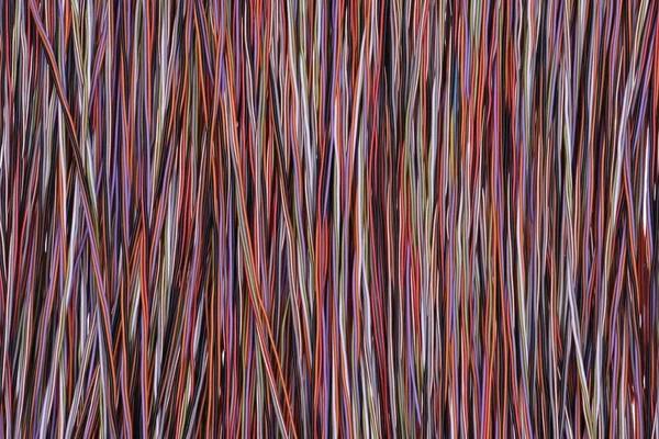 Elektrik renkli kablolar ve teller arka plan