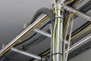 Kablo boruları portre