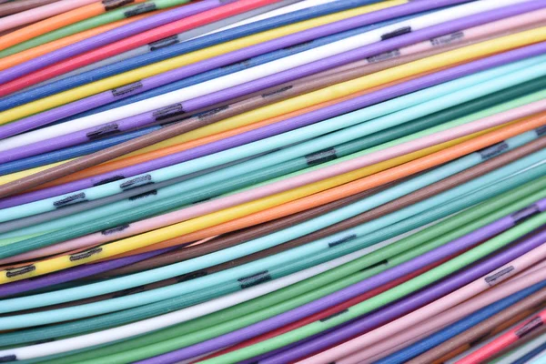 Colorful electrical cable and wire — Stock Photo, Image