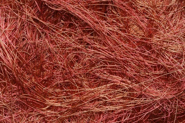 Matérias-primas industriais não ferrosas, fio de cobre — Fotografia de Stock
