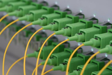 Optik dağıtım panelleri fiber kablolar, pasif optik ağ ile