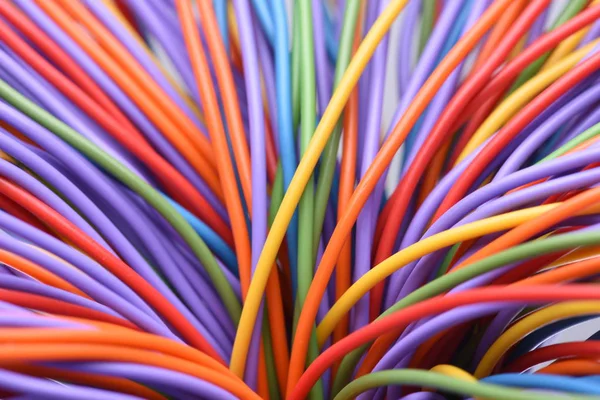 Cable Alambre Colores — Foto de Stock