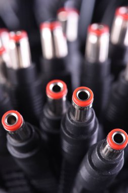 Kablo Dc güç kaynağı closeup şarj