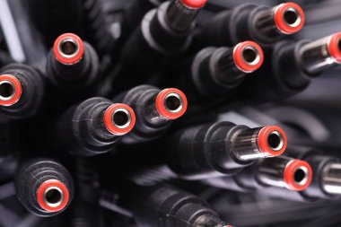 Kablo Dc güç kaynağı closeup şarj