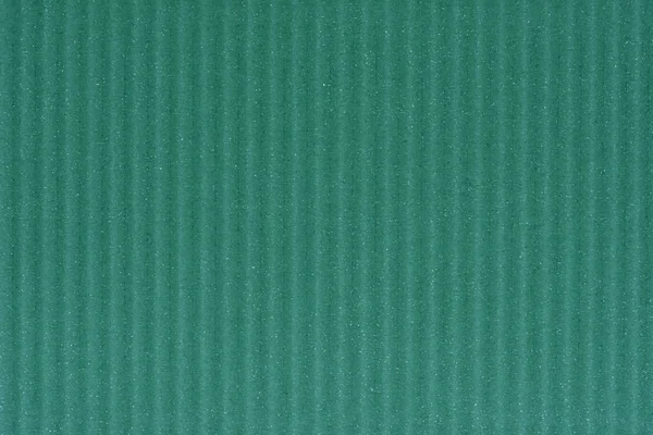 Textura Papelão Ondulado Verde — Fotografia de Stock